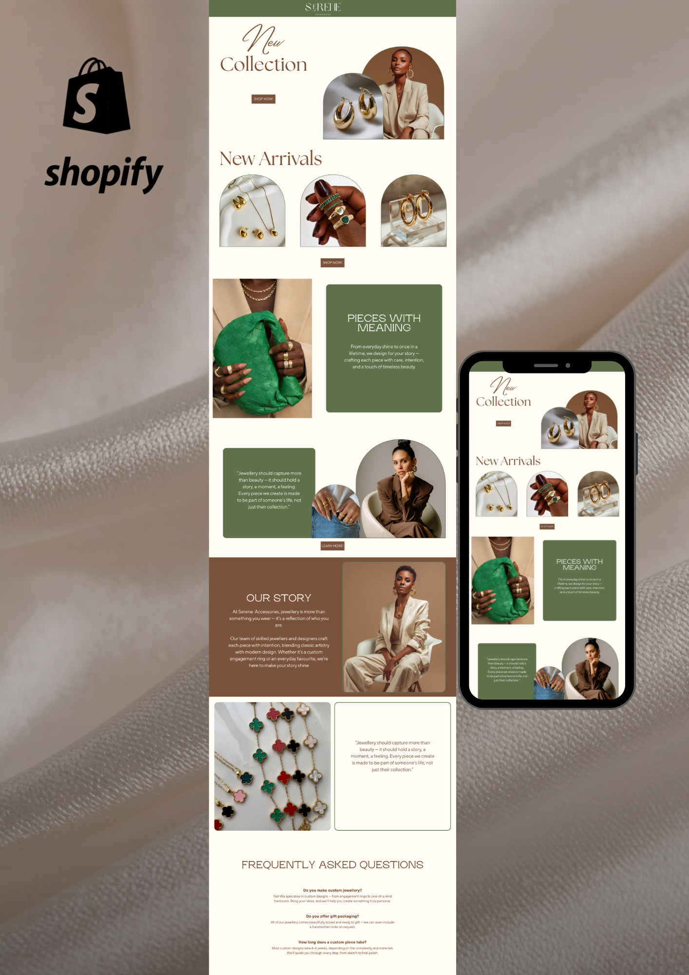 Jewellery | Shopify Website Theme
