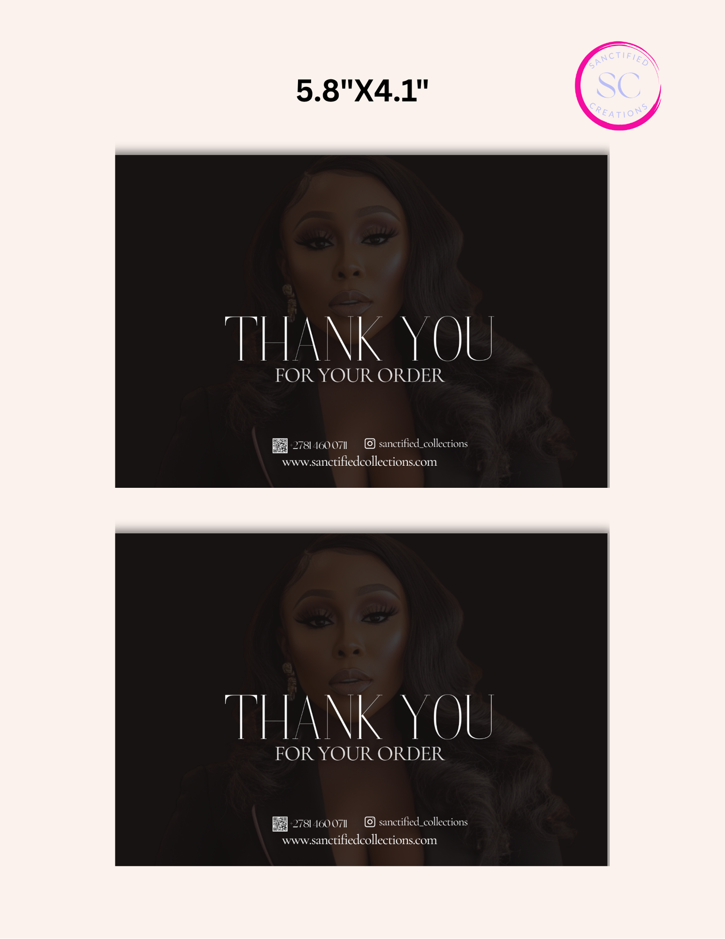 Thank You/Business Cards (Set of 20)