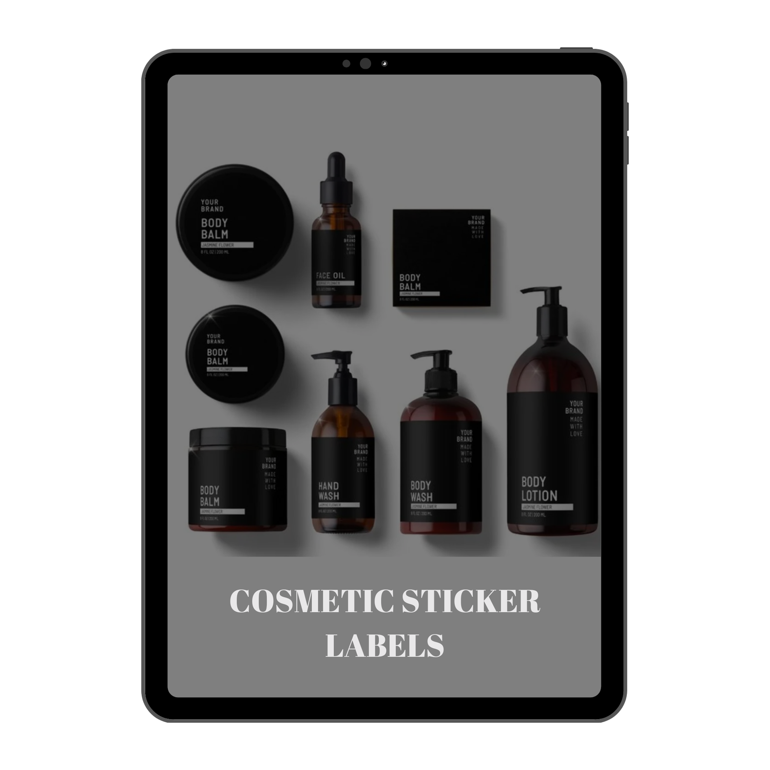 Cosmetics Sticker Labels