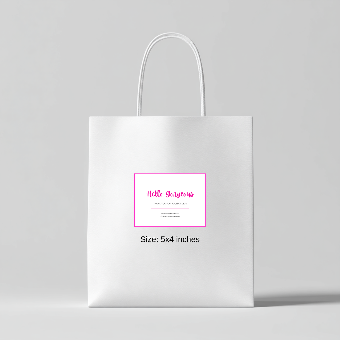 Packaging Sticker Labels (10)
