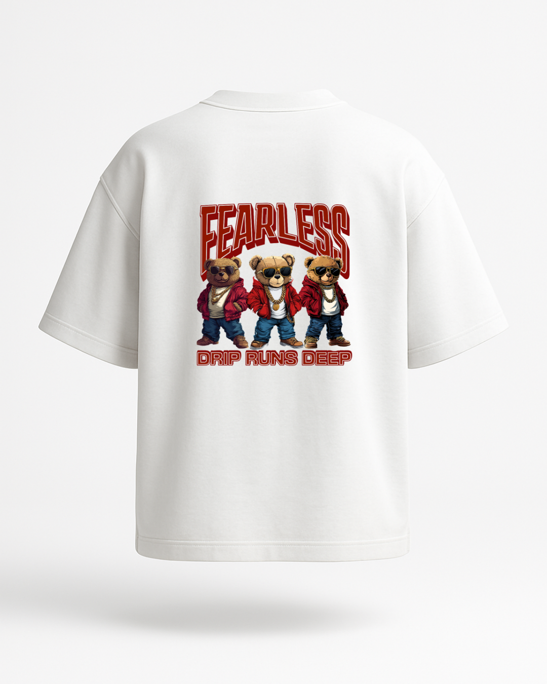 "Fearless: Drip Runs Deep" – Oversized T-Shirt