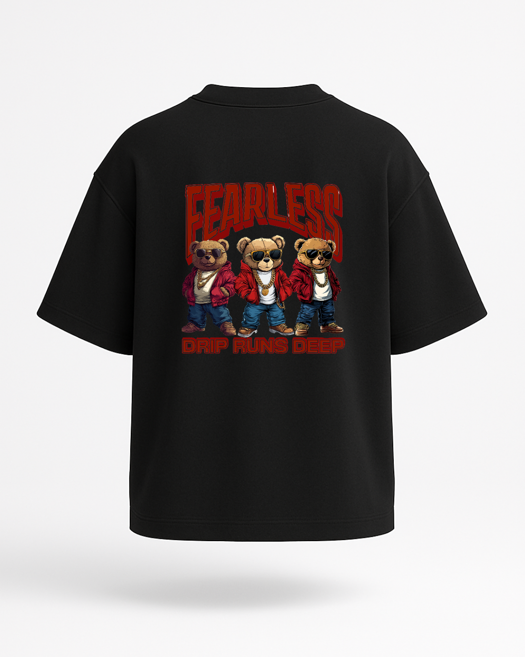 "Fearless: Drip Runs Deep" – Oversized T-Shirt