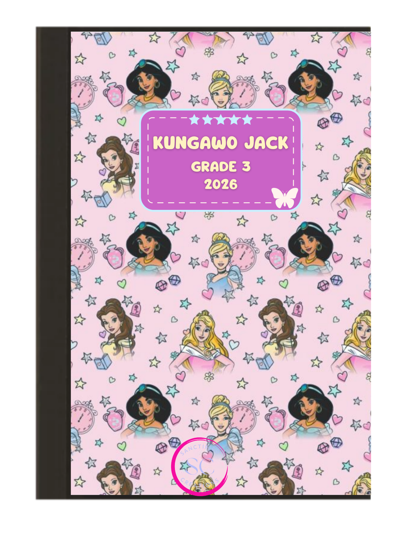Personalised Notebook Cover