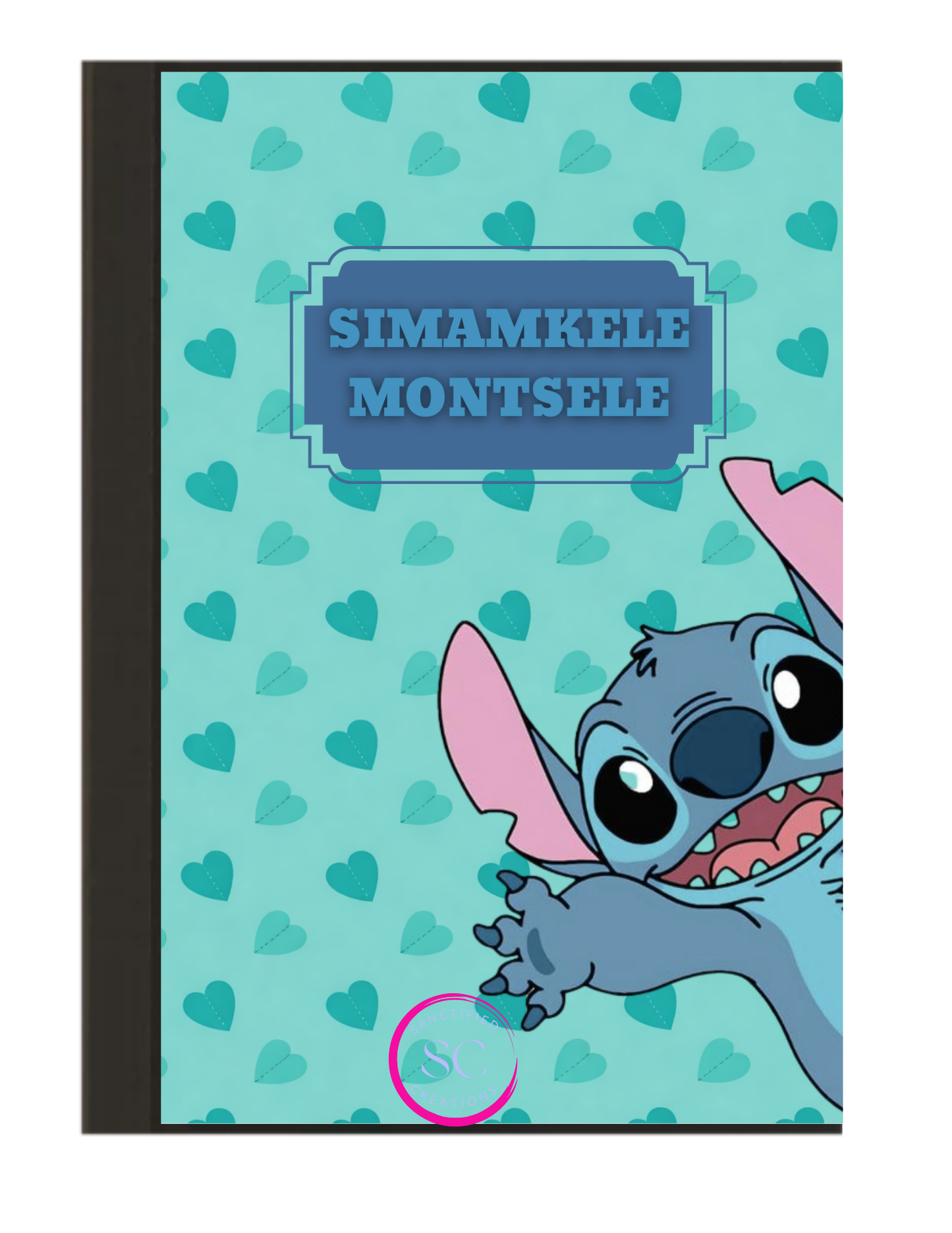 Personalised Notebook Cover
