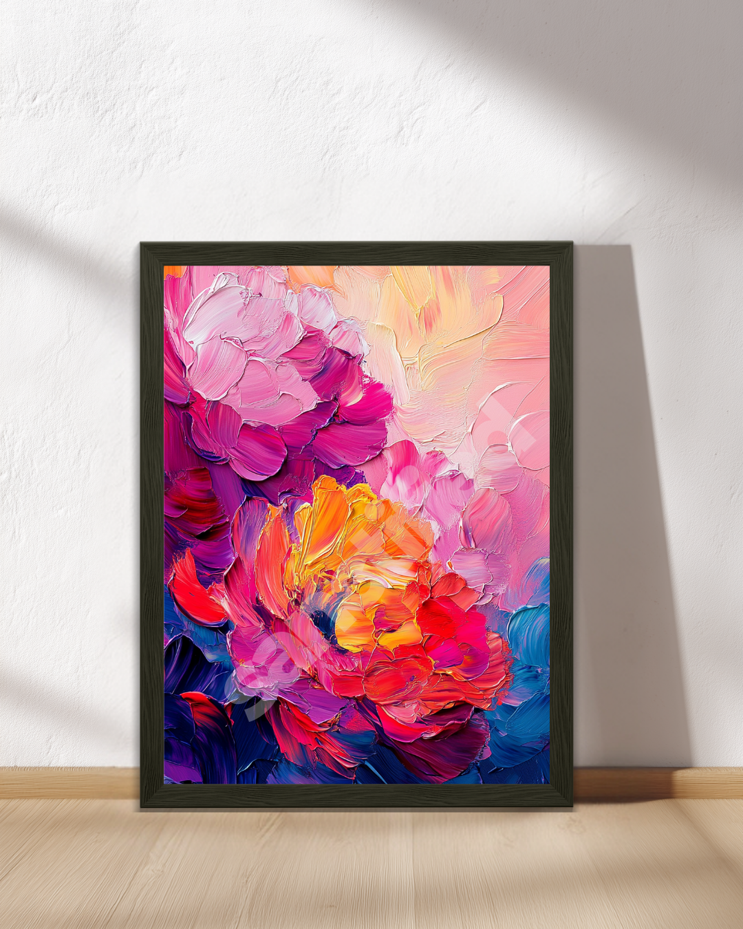 “Floral Flame” – Wall Art