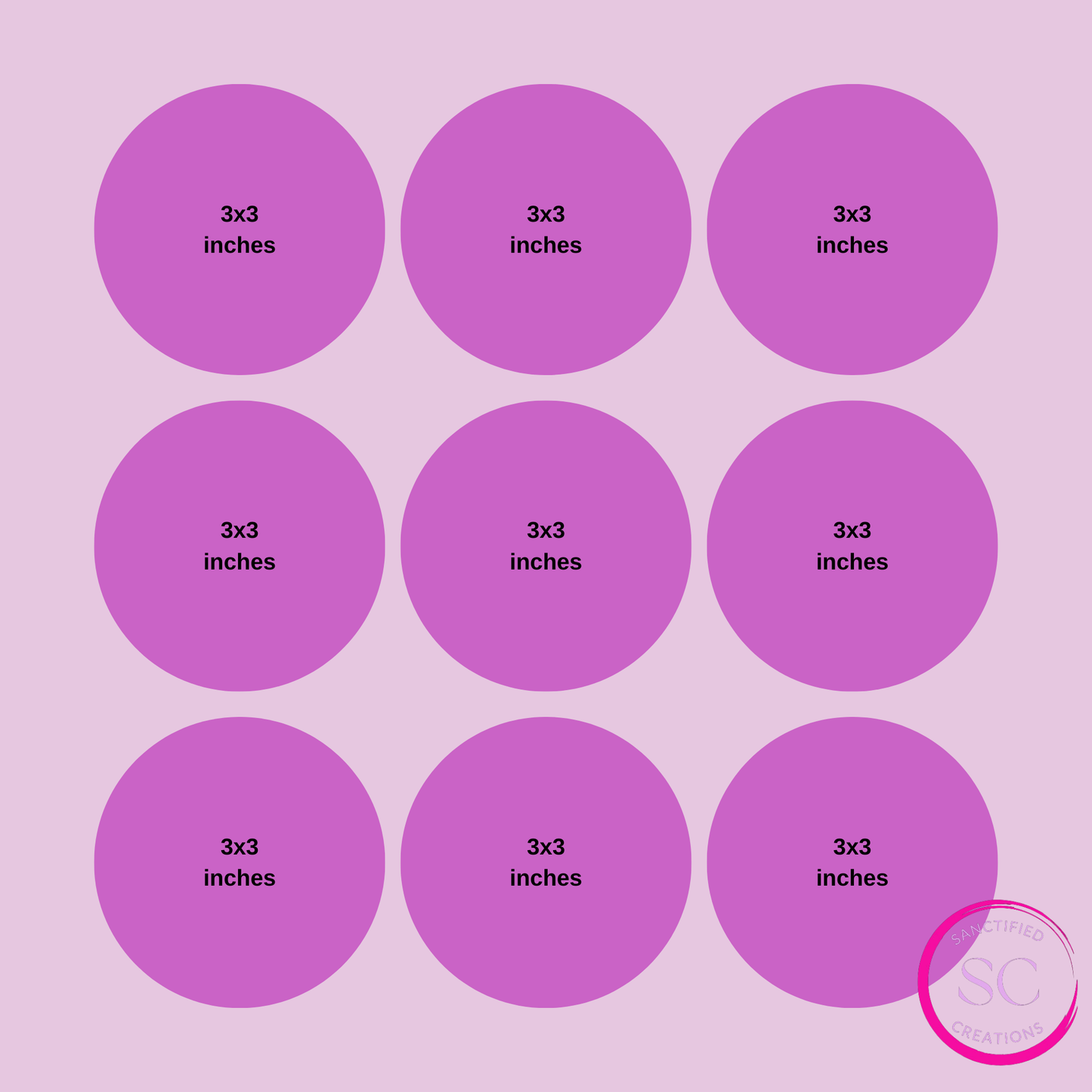 20 Lip Balm Sticker Labels