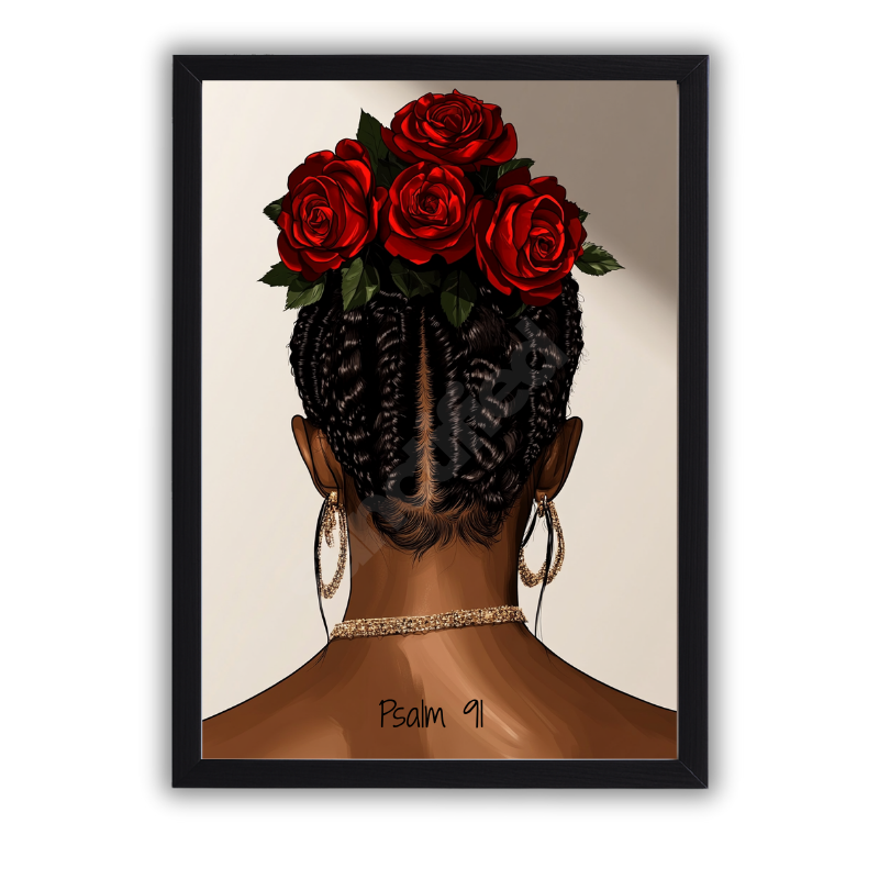 Psalm 91 – Scripture Wall Art Print