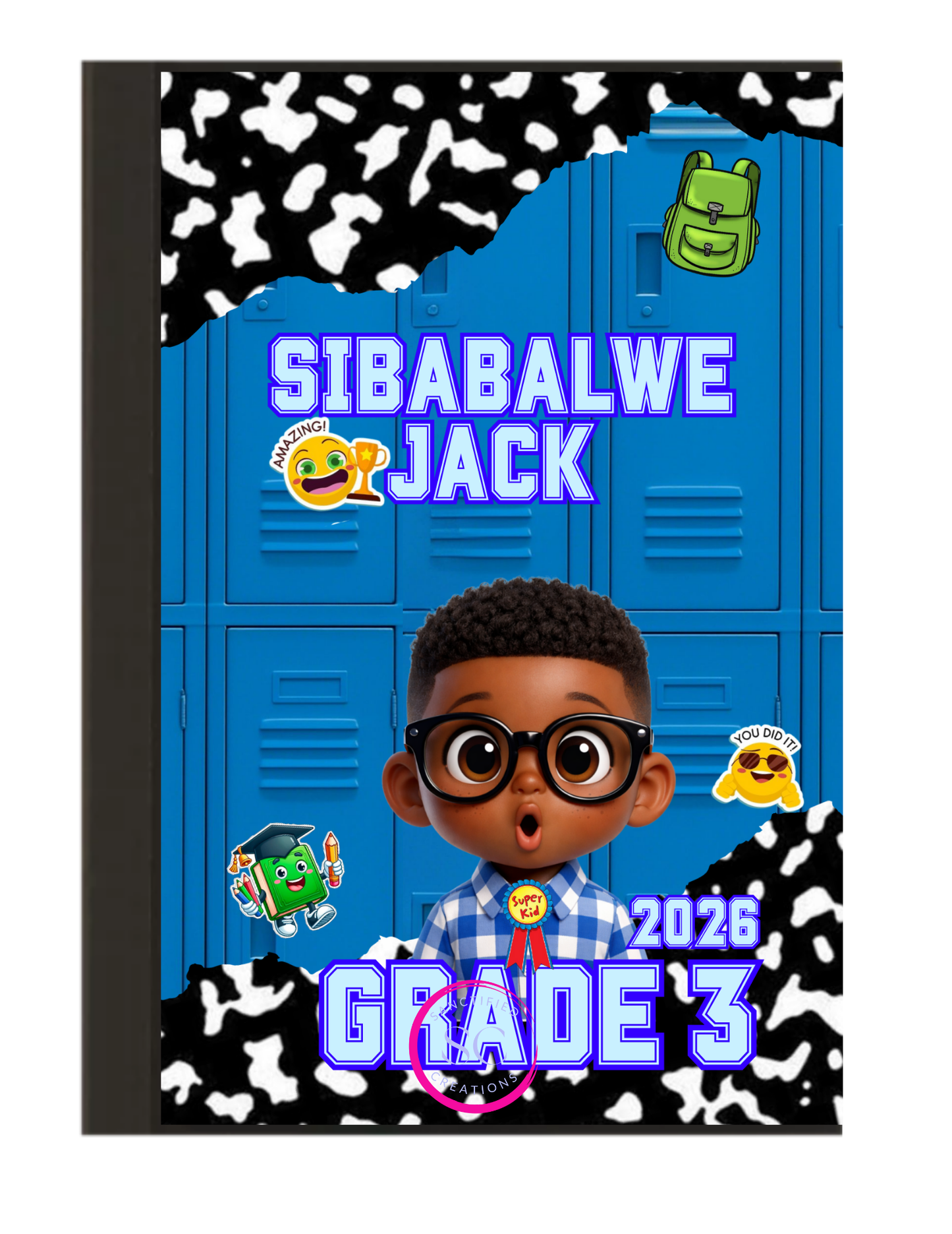 Personalised Notebook Cover