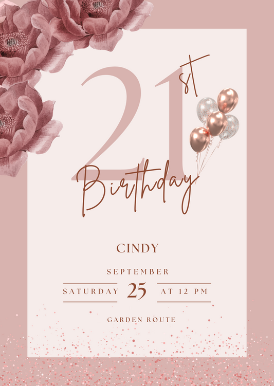 Custom Invitation