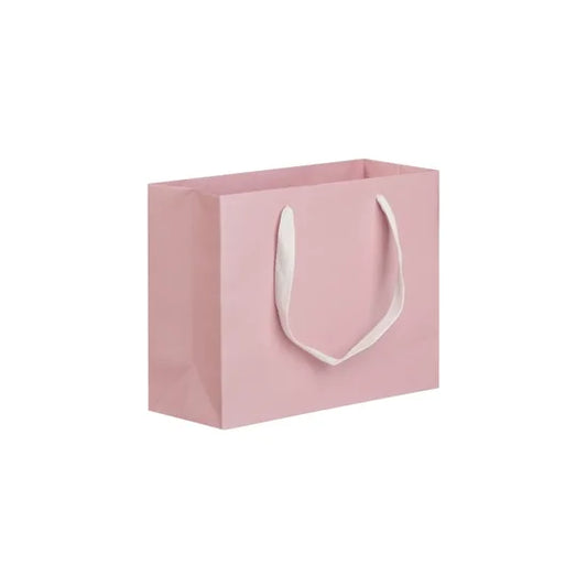 Matt Blush Paper Bags (Pack of 10)